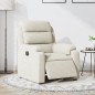 vidaXL Relaxsessel Elektrisch Creme Samt vidaXL Relaxsessel Elektrisch Creme Samt
