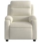 vidaXL Relaxsessel Elektrisch Creme Samt vidaXL Relaxsessel Elektrisch Creme Samt
