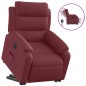 vidaXL Relaxsessel mit Aufstehhilfe Elektrisch Weinrot Stoff vidaXL Relaxsessel mit Aufstehhilfe Elektrisch Weinrot Stoff
