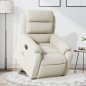 vidaXL Relaxsessel mit Aufstehhilfe Elektrisch Creme Samt vidaXL Relaxsessel mit Aufstehhilfe Elektrisch Creme Samt