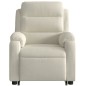 vidaXL Relaxsessel mit Aufstehhilfe Elektrisch Creme Samt vidaXL Relaxsessel mit Aufstehhilfe Elektrisch Creme Samt