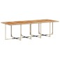 vidaXL 15-tlg. Garten-Essgruppe mit Kissen Beige Poly Rattan vidaXL 15-tlg. Garten-Essgruppe mit Kissen Beige Poly Rattan