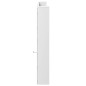vidaXL LED-Kopfteil mit Ablagen Weiß 220x16,5x103,5 cm vidaXL LED-Kopfteil mit Ablagen Weiß 220x16,5x103,5 cm