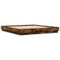 vidaXL Bettgestell Räuchereiche 180x200 cm Holzwerkstoff vidaXL Bettgestell Räuchereiche 180x200 cm Holzwerkstoff