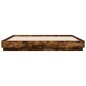 vidaXL Bettgestell Räuchereiche 180x200 cm Holzwerkstoff vidaXL Bettgestell Räuchereiche 180x200 cm Holzwerkstoff