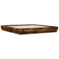 vidaXL Bettgestell Räuchereiche 180x200 cm Holzwerkstoff vidaXL Bettgestell Räuchereiche 180x200 cm Holzwerkstoff
