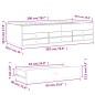 vidaXL Tagesbett mit Schubladen Schwarz 100x200 cm Holzwerkstoff vidaXL Tagesbett mit Schubladen Schwarz 100x200 cm Holzwerkstoff