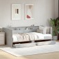 vidaXL Tagesbett mit Schubladen Betongrau 90x190 cm Holzwerkstoff vidaXL Tagesbett mit Schubladen Betongrau 90x190 cm Holzwerkstoff