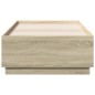 vidaXL Bettgestell Sonoma-Eiche 75x190 cm Holzwerkstoff vidaXL Bettgestell Sonoma-Eiche 75x190 cm Holzwerkstoff