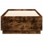 vidaXL Bettgestell Räuchereiche 100x200 cm Holzwerkstoff vidaXL Bettgestell Räuchereiche 100x200 cm Holzwerkstoff