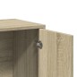 vidaXL Sideboard Sonoma-Eiche 60x31x70 cm Holzwerkstoff vidaXL Sideboard Sonoma-Eiche 60x31x70 cm Holzwerkstoff
