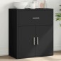 vidaXL Sideboard Schwarz 60x31x70 cm Holzwerkstoff vidaXL Sideboard Schwarz 60x31x70 cm Holzwerkstoff