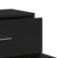 vidaXL Sideboard Schwarz 60x31x70 cm Holzwerkstoff vidaXL Sideboard Schwarz 60x31x70 cm Holzwerkstoff