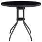 vidaXL 5-tlg. Bistro-Set Schwarz und Anthrazit vidaXL 5-tlg. Bistro-Set Schwarz und Anthrazit