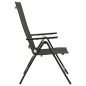 vidaXL 5-tlg. Bistro-Set Schwarz und Anthrazit vidaXL 5-tlg. Bistro-Set Schwarz und Anthrazit