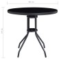 vidaXL 5-tlg. Bistro-Set Schwarz und Anthrazit vidaXL 5-tlg. Bistro-Set Schwarz und Anthrazit