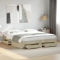 vidaXL Bettgestell mit Schubladen Sonoma-Eiche 180x200cm Holzwerkstoff vidaXL Bettgestell mit Schubladen Sonoma-Eiche 180x200cm Holzwerkstoff