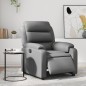 vidaXL Relaxsessel Elektrisch Grau Kunstleder vidaXL Relaxsessel Elektrisch Grau Kunstleder