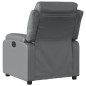 vidaXL Relaxsessel Elektrisch Grau Kunstleder vidaXL Relaxsessel Elektrisch Grau Kunstleder