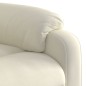 vidaXL Relaxsessel mit Aufstehhilfe Creme Samt vidaXL Relaxsessel mit Aufstehhilfe Creme Samt