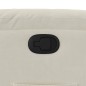 vidaXL Relaxsessel mit Aufstehhilfe Creme Samt vidaXL Relaxsessel mit Aufstehhilfe Creme Samt
