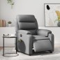 vidaXL Massagesessel Elektrisch Grau Kunstleder vidaXL Massagesessel Elektrisch Grau Kunstleder