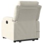 vidaXL Massagesessel mit Aufstehhilfe Elektrisch Creme Samt vidaXL Massagesessel mit Aufstehhilfe Elektrisch Creme Samt