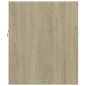 vidaXL Waschbeckenunterschrank Einbaubecken Sonoma-Eiche Holzwerkstoff vidaXL Waschbeckenunterschrank Einbaubecken Sonoma-Eiche Holzwerkstoff