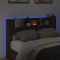 vidaXL LED-Kopfteil mit Ablage Braun Eichen-Optik 160x16,5x103,5 cm vidaXL LED-Kopfteil mit Ablage Braun Eichen-Optik 160x16,5x103,5 cm