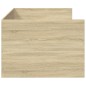 vidaXL Tagesbett mit Schubladen Sonoma-Eiche 75x190 cm Holzwerkstoff vidaXL Tagesbett mit Schubladen Sonoma-Eiche 75x190 cm Holzwerkstoff