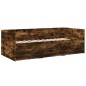 vidaXL Tagesbett mit Schubladen Räuchereiche 75x190 cm Holzwerkstoff vidaXL Tagesbett mit Schubladen Räuchereiche 75x190 cm Holzwerkstoff