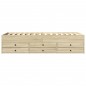 vidaXL Tagesbett mit Schubladen Sonoma-Eiche 90x190 cm Holzwerkstoff vidaXL Tagesbett mit Schubladen Sonoma-Eiche 90x190 cm Holzwerkstoff