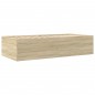 vidaXL Tagesbett mit Schubladen Sonoma-Eiche 100x200 cm Holzwerkstoff vidaXL Tagesbett mit Schubladen Sonoma-Eiche 100x200 cm Holzwerkstoff