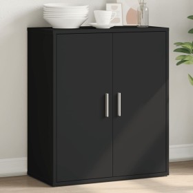 vidaXL Sideboard Schwarz 60x31x70 cm Holzwerkstoff