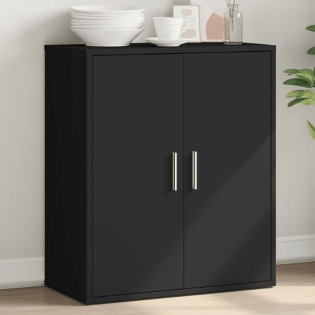 vidaXL Sideboard Schwarz 60x31x70 cm Holzwerkstoff