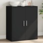 vidaXL Sideboard Schwarz 60x31x70 cm Holzwerkstoff vidaXL Sideboard Schwarz 60x31x70 cm Holzwerkstoff