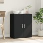 vidaXL Sideboard Schwarz 60x31x70 cm Holzwerkstoff vidaXL Sideboard Schwarz 60x31x70 cm Holzwerkstoff