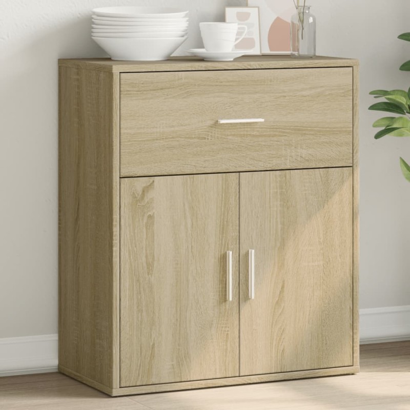 vidaXL Sideboard Sonoma-Eiche 60x31x70 cm Holzwerkstoff vidaXL Sideboard Sonoma-Eiche 60x31x70 cm Holzwerkstoff