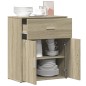 vidaXL Sideboard Sonoma-Eiche 60x31x70 cm Holzwerkstoff vidaXL Sideboard Sonoma-Eiche 60x31x70 cm Holzwerkstoff