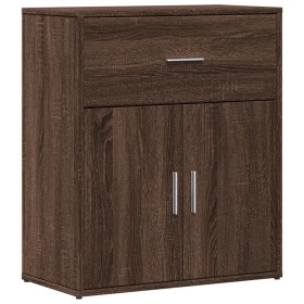 vidaXL Sideboard Braun Eiche-Optik 60x31x70 cm Holzwerkstoff