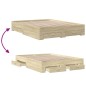 vidaXL Bettgestell mit Schubladen Sonoma-Eiche 150x200cm Holzwerkstoff vidaXL Bettgestell mit Schubladen Sonoma-Eiche 150x200cm Holzwerkstoff