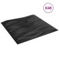 vidaXL Wandpaneele 48 Stk. Schwarz 50x50 cm XPS 12 m² Stein vidaXL Wandpaneele 48 Stk. Schwarz 50x50 cm XPS 12 m² Stein