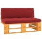 vidaXL Garten-Mittelsofa Paletten Honigbraun Imprägniertes Kiefernholz vidaXL Garten-Mittelsofa Paletten Honigbraun Imprägniertes Kiefernholz
