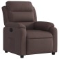 vidaXL Relaxsessel Dunkelbraun Stoff vidaXL Relaxsessel Dunkelbraun Stoff