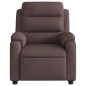 vidaXL Relaxsessel Dunkelbraun Stoff vidaXL Relaxsessel Dunkelbraun Stoff