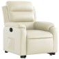 vidaXL Relaxsessel mit Aufstehhilfe Creme Kunstleder vidaXL Relaxsessel mit Aufstehhilfe Creme Kunstleder