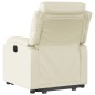 vidaXL Relaxsessel mit Aufstehhilfe Creme Kunstleder vidaXL Relaxsessel mit Aufstehhilfe Creme Kunstleder