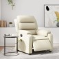 vidaXL Massagesessel Elektrisch Creme Kunstleder vidaXL Massagesessel Elektrisch Creme Kunstleder
