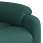 vidaXL Elektrischer Massagesessel mit Aufstehhilfe Dunkelgrün Stoff vidaXL Elektrischer Massagesessel mit Aufstehhilfe Dunkelgrün Stoff