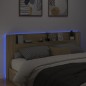 vidaXL LED-Kopfteil mit Ablagen Sonoma-Eiche 220x16,5x103,5 cm vidaXL LED-Kopfteil mit Ablagen Sonoma-Eiche 220x16,5x103,5 cm